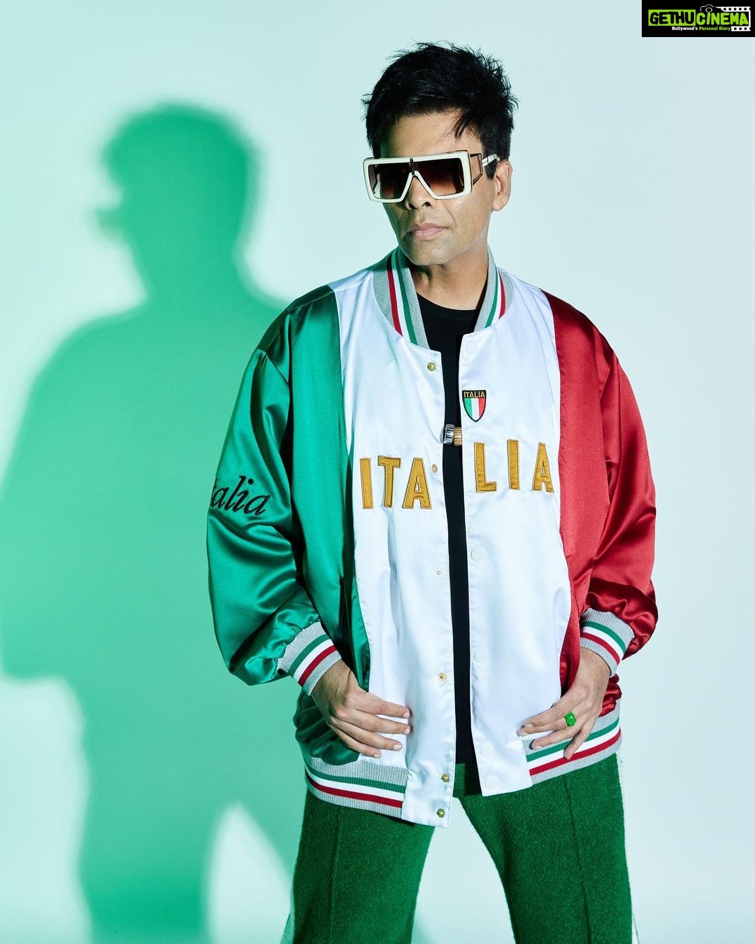 Karan Johar Instagram - Let me just flag this off… styled by @ekalakhani 📷 @sheldon.santos