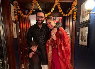 Kareena Kapoor Instagram - This is Us ❤️ From mine to yours… Happy Diwali friends ❤️ Stay Blessed ❤️
