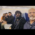 Karthi Instagram - What a rare opportunity to travel together like this😊. Cholar payanam arambam! #PS1 #ManiRatnam @the_real_chiyaan @jayamravi_official @trishakrishnan