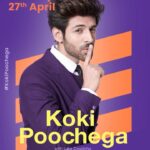 Kartik Aaryan Instagram - Aaj Pukka Aa raha hai Vachan hai mera #KokiPoochega 🤫