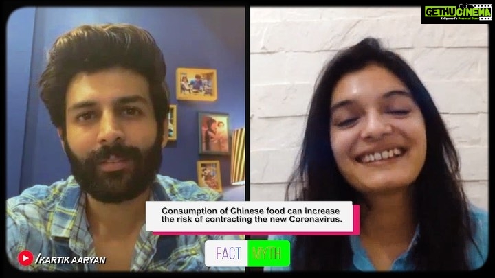 Kartik Aaryan Instagram - Padhaku bachchon pe haste thhe na hum? 🤓 #KokiPoochega Episode 2 with DOCTOR Meemansa Buch 👩🏻⚕️- One of the First Doctors to turn a Patient from Covid-19 Positive to Negative !!🙏🏻 Link in Bio ▶️ #CoronaStopKaroNa