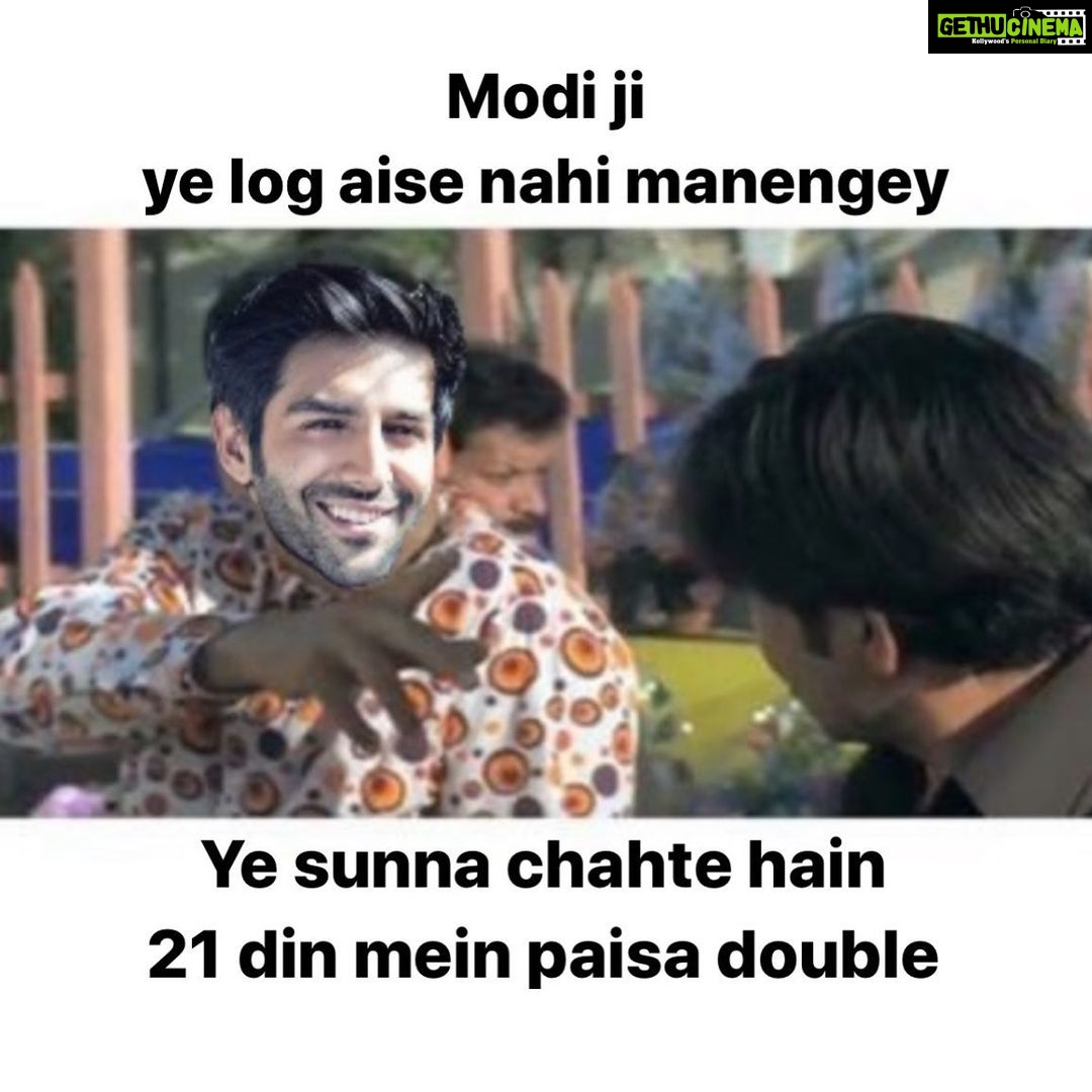Kartik Aaryan Instagram - 21 din mein Paisa Double