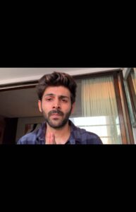 Kartik Aaryan Instagram - My Appeal in my Style 
Social Distancing is the only solution, yet 🙏🏽