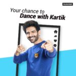 Kartik Aaryan Instagram – Get a Chance to #PungiDance 
with me 🎷🕺🏻🔥👟 #HaanMainGalat 
#Repost @fankindofficial
YOU can be in a TikTok video with @kartikaaryan & do the #PungiDance on the song Haan Main Galat WITH HIM! 🕺
All you’ve got to do is log on to fankind.org/kartik and donate. Every donation you make will go towards Women’s Cancer Initiative – Tata Memorial Hospital to help provide chemotherapy to women battling cancer. 
Toh der kis baat ki? Jao aur donate karo. ✨
(Link in bio) 
#Fankind #ComeJoinTheMagic #FankindxKartik #LoveAajKal #KarTikTokAaryan #HaanMainGalat