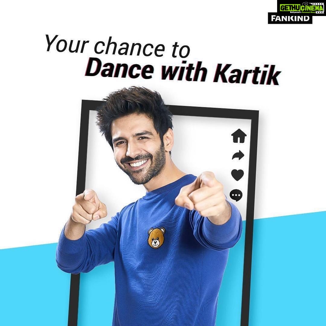Kartik Aaryan Instagram - Get a Chance to #PungiDance with me 🎷🕺🏻🔥👟 #HaanMainGalat #Repost @fankindofficial YOU can be in a TikTok video with @kartikaaryan & do the #PungiDance on the song Haan Main Galat WITH HIM! 🕺 All you’ve got to do is log on to fankind.org/kartik and donate. Every donation you make will go towards Women’s Cancer Initiative - Tata Memorial Hospital to help provide chemotherapy to women battling cancer. Toh der kis baat ki? Jao aur donate karo. ✨ (Link in bio) #Fankind #ComeJoinTheMagic #FankindxKartik #LoveAajKal #KarTikTokAaryan #HaanMainGalat