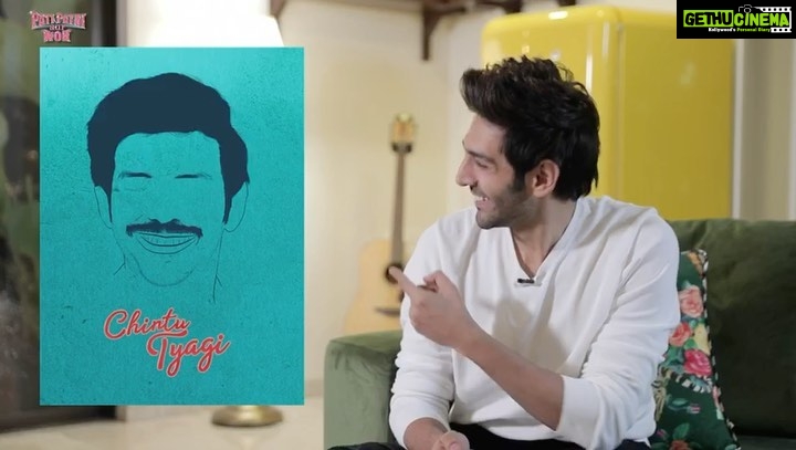 Kartik Aaryan Instagram - #ChintuTyagi kal milenge aapse !! #PatiPatniAurWoh π«ππ» Trailer out Tomorrow π€π» @bhumipednekar @ananyapanday @mudassar_as_is @bhushankumar @junochopra @brstudiosllp @tseriesfilms @tseries.official