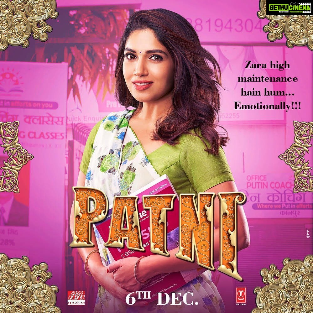 Kartik Aaryan Instagram - 👫..💃🏻 Chintu jaise Pati ko Vedika se achhi Patni kahan milegi ? Nazar na lagey !!🧿 😉🤫 #PatiPatniAurWoh 👫💃🏻 @bhumipednekar @ananyapanday @mudassar_as_is @bhushankumar @junochopra @tseries.official @tseriesfilms