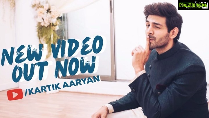 Kartik Aaryan Instagram - You are .. You are 👶🏻 You are on Youtube now ❤️ ▶️ Link in bio 💻🔥
