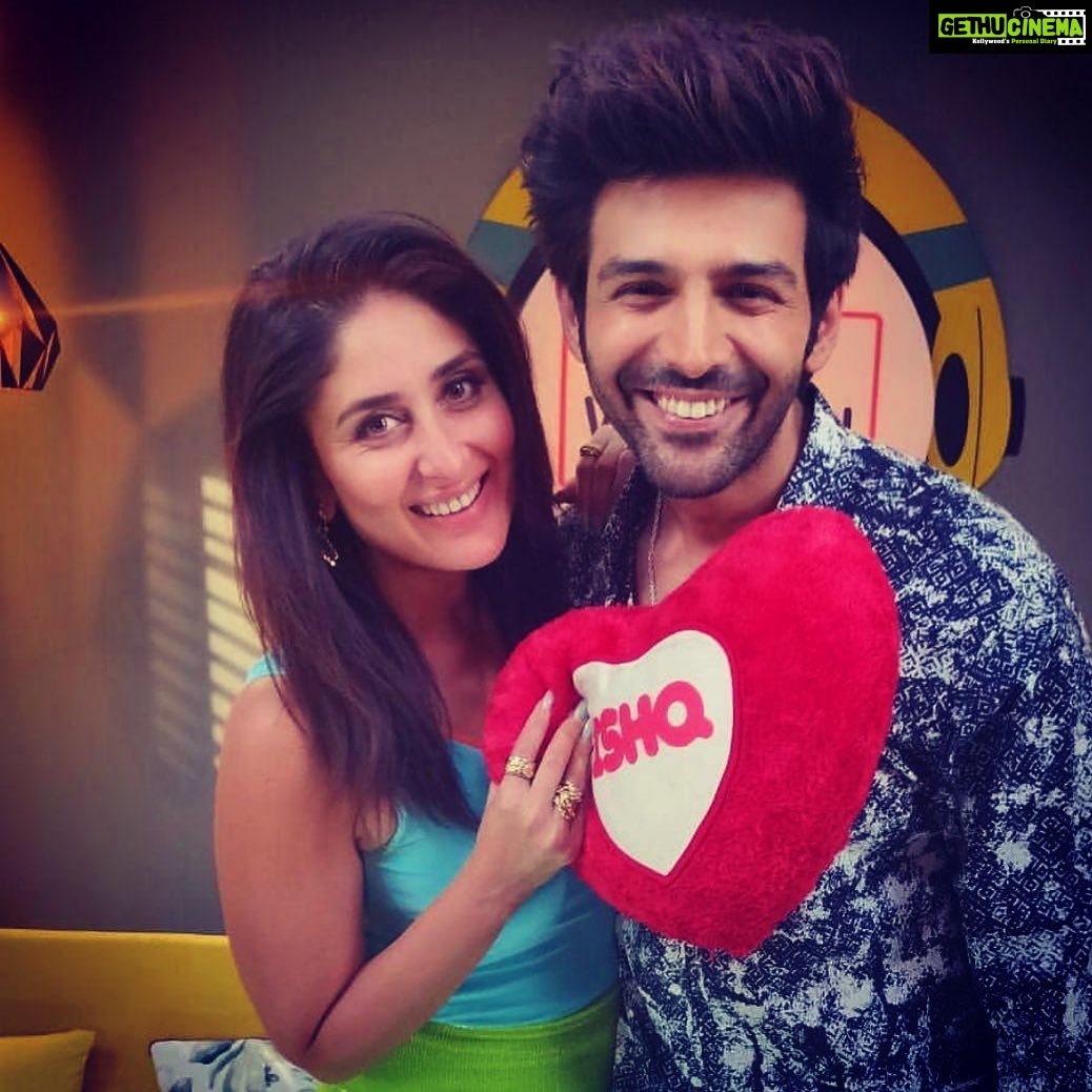 Kartik Aaryan Instagram - Ye ‘Ishq’ haaye...❤️ #KareenaKapoorKhan @dotheishqbaby