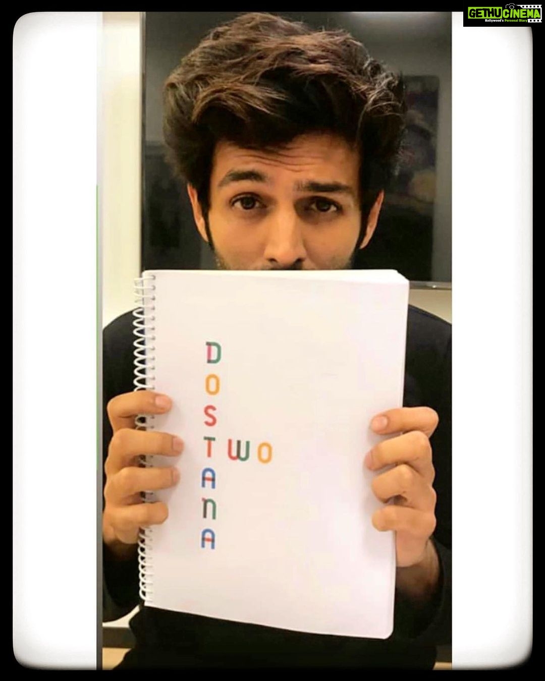 Kartik Aaryan Instagram - #Dostana2 ka Prep Shuru 🌈 .. 📸- @collindcunha