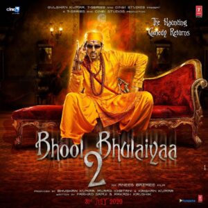 Kartik Aaryan Instagram - Amije tomaaar shudho je tomaar 🎶 ..
#BhoolBhulaiyaa2 ✌🏻💀 ..
. @bhushankumar @muradkhetani #KrishanKumar @tseriesfilms @cine1studios @aneesbazmee  @farhadsamji #AakashKaushik @bhoolbhulaiyaa2movie 
@avigowariker