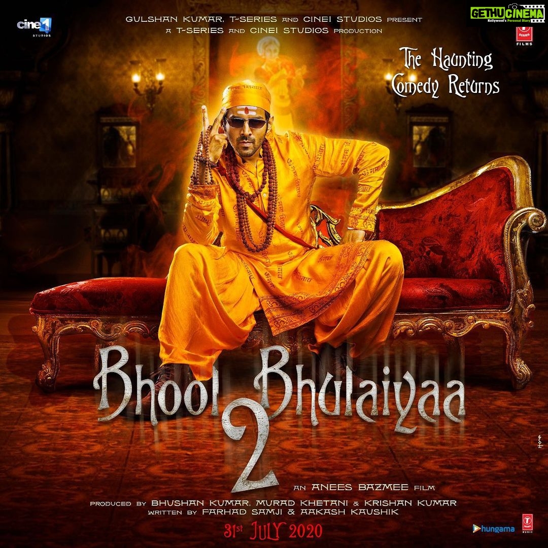 Kartik Aaryan - 1.5 Million Likes - Amije tomaaar shudho je tomaar 🎶 ..
#BhoolBhulaiyaa2 ✌🏻💀 ..
. @bhushankumar @muradkhetani #KrishanKumar @tseriesfilms @cine1studios @aneesbazmee @farhadsamji #AakashKaushik @bhoolbhulaiyaa2movie
@avigowariker