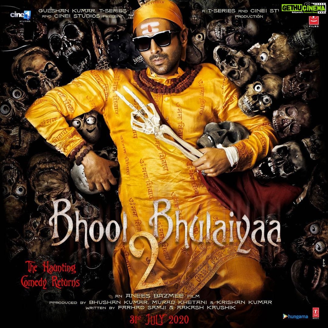 Kartik Aaryan - 1.5 Million Likes - Amije tomaaar shudho je tomaar 🎶 ..
#BhoolBhulaiyaa2 ✌🏻💀 ..
. @bhushankumar @muradkhetani #KrishanKumar @tseriesfilms @cine1studios @aneesbazmee @farhadsamji #AakashKaushik @bhoolbhulaiyaa2movie
@avigowariker