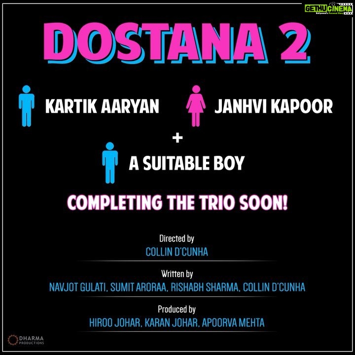 Kartik Aaryan Instagram - Maa Da Laadla Bigadne Wala Hai ππ€«β€οΈ DOSTANA βπ» Can't wait to take this franchise forward with my partners in crime @janhvikapoor @collindcunha & d third suitable boy #Dostana2 π @karanjohar @apoorva1972 @dharmamovies π€π» Himachal Pradesh