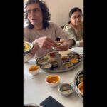 Kartik Aaryan Instagram - Keto diet of highest order😂 Yes we are Big time foodies Ghee+khichdi... secret of our fitness @imtiazaliofficial 😂🤫