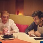 Kartik Aaryan Instagram - All Eyes on cake 🎂 While he makes a wish Happy Birthday Papa ❤️😘😘😘