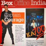 Kartik Aaryan Instagram - This one is Special ❤️ AK n KA on the cover of @boxofficeindiamag 🙏🏻 #KA100 💰 #Repost @kartikaaryanrocks What a deadly combo🔥❤ AK ( #AkshayKumar ) and KA ( #KartikAaryan) together on the latest cover of popular trade magazine #BoxOfficeIndia @kartikaaryan @akshaykumar