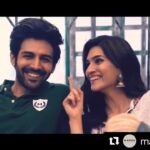 Kartik Aaryan Instagram - Shehnayiyan suna de rahi hain!! Aapko bhi sunaayi de rahi hai na🔔❤️🤫 #LukaChuppi Releasing THIS FRIDAY !! @kartikaaryan @kritisanon #DineshVijan @aparshakti_khurana @laxman.utekar #PankajTripathi #VinayPathak @tseries.official @officialjiocinema