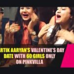 Kartik Aaryan Instagram - Sixty First Dates ❤️ #Repost @pinkvilla Luka Chuppi star Kartik Aaryan celebrates Valentine's Day with fans. . Watch full video, link in bio. 😍 @kartikaaryan @pinkvilla . . #kartikaryan #valentinesday #love #fans #together #video #meetandgreet #lukachuppi #bollywood #photowithkartik #pinkvilla