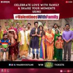 Kartik Aaryan Instagram – Live-In ho ya #ValentinesDay .
Guddu ko rashmi ke saath sab सहपरिवार karna padta hai! 🤫😭
Iss baar aap bhi karo something different & share your #ValentinesWithFamily moments❤️
@kritisanon #DineshVijan @laxman.utekar @MaddockFilms #PankajTripathi @aparshakti_khurana #VinayPathak @officialjiocinema