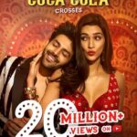 Kartik Aaryan Instagram - Guddu khush hai ji...#CocaCola 🥤 20 MILLION Sips/Views Already !!!! 👀 Keep them coming. ❤🤫 @kritisanon #DineshVijan @laxman.utekar @MaddockFilms #pankajtripathi @aparshakti_khurana #vinaypathak @ruelhiphop @officialjiocinema #JioStudios @tseries.official #BhushanKumar @tanishk_bagchi @tonykakkar @nehakakkar @mellowdofficial @realyoungdesi