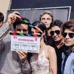 Kartik Aaryan Instagram – शुभारंभ…❤️#PatiPatniAurWoh First Day with Patni or Woh 🤫 ?🤔
Clap to b removed soon ⏳🎬🤩@ananyapanday 
@bhumipednekar
@mudassar_as_is @junochopra @abhayrchopra_ #BhushanKumar @tseries.official