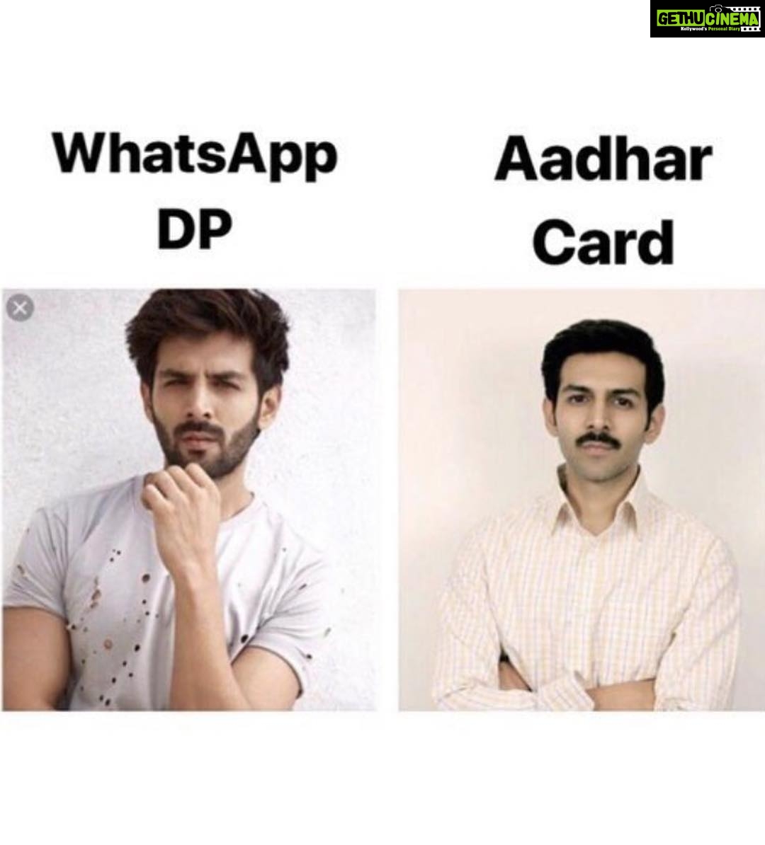 Kartik Aaryan Instagram - Chintu Tyagi viral ho gaye 🤣 #PatiPatniAurWoh ❤️ Itna saara pyaar dene ke liye unki taraf se dhanyawad 🙏🏻 Abhi Woh ke saath ghoom rahe hai🤭 jaldi milenge patni ke saath 😂 @bhumipednekar @ananyapanday