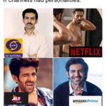 Kartik Aaryan Instagram - Chintu Tyagi viral ho gaye 🤣 #PatiPatniAurWoh ❤️ Itna saara pyaar dene ke liye unki taraf se dhanyawad 🙏🏻 Abhi Woh ke saath ghoom rahe hai🤭 jaldi milenge patni ke saath 😂 @bhumipednekar @ananyapanday