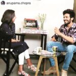 Kartik Aaryan Instagram - From Auditions to all the rejections to my first pay cheque to today Thank you Mam for one of my most Heartfelt conversation 🙏🏻❤️ LINK IN BIO !!! #Repost @anupama.chopra Spent the evening listening to @kartikaaryan - we chatted about his journey from Gwalior to stardom, his 7-year struggle, finally being able to buy a house in Mumbai and of course #lukachuppi. It’s nice to know that sometimes fairy tales do come true! #bollywood #film