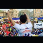 Kartik Aaryan Instagram - #StreeHinsaMuktBharatAbhiyaan Break The Silence Around Gender Based Violence 🙏🏻 At #MumbaiMarathon @tatamummarathon