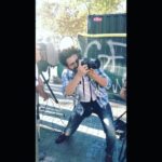Kartik Aaryan Instagram - Ready to Roll (literally) #KartikxMufti 🤟🏻🔥 #Barcelona @ridburman 😎 @muftijeans Puerto De Barcelona