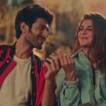 Kartik Aaryan Instagram - One night, so many memories, so many Magical Moments ✨ with @jacquelinef143 n Magic Moments ❤️❤️ Link in Bio !! Dir - @itssiddharthanand Hmu- @waheedahmedshaikh @bashirsayyed.hair Stylist- @the.vainglorious #M2 #MagicMoments #Budapest #MagicalZindagi Barcelona, Spain
