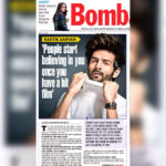 Kartik Aaryan Instagram - Thank you @mumbaigirl14 for the wonderful interview ❤️ @bombaytimesofficial 🙏🏻