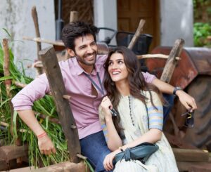 Kartik Aaryan Instagram - And Luka Chuppi Starts 🎬 ❤️ Day 1 @kritisanon @laxman.utekar @maddockfilms #Dineshvijjan #LukaChuppi