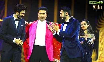 Kartik Aaryan Instagram - Watch #iifaRocks @iifa right now 😎❤️ on @colorstv And in case you miss it dont worry its on again today at 5 pm !😎😎