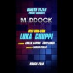 Kartik Aaryan Instagram – Next 🍿 🎥 
#LukaChuppi 
Super excited ❤️❤️
@kritisanon  #dineshvijan 
@laxman.utekar @maddockfilms