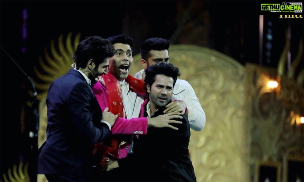 Kartik Aaryan Instagram - Watch #iifaRocks @iifa right now 😎❤️ on @colorstv And in case you miss it dont worry its on again today at 5 pm !😎😎