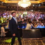 Kartik Aaryan Instagram - Jaha Youth Vaha Kartik 😂 National Youth Conclave 2022 @komal.nahta sir 🙏🏻 Jodhpur ❤️ Jodhpur Rajsthan