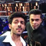 Kartik Aaryan Instagram – Happy birthday to The Master of all Trades 
@karanjohar 🤗☺️