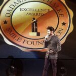 Kartik Aaryan Instagram - Best Entertainer of the year Dada Saheb Phalke Excellence Awards Thank you so much for all the love ❤️🙏🏻🙏🏻