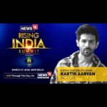 Kartik Aaryan Instagram - Excited to be a part of #News18RisingIndia Summit In Delhi Tonight !!