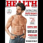 Kartik Aaryan Instagram - On the March Cover of #Health&Nutrition Magazine 💪🏻 ‘Vegetarian Cover Boy ‘ 🌱 ✅