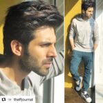 Kartik Aaryan Instagram – #Repost @theffjournal
・・・
#KartikAaryan promoting #SonuKiTituKiSweety
–
Hood: @aura_hub
Cargo pants: @asos_man
Stylist: @sukritigrover @style.cell
–
#kartik #india #bollywood #asos #hoodie #fashion #fashionblogger #menswear #mensfashion #theffjournal #ootd #winterfashion #menshoes #mensstyle #asosmen