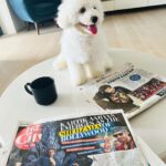 Kartik Aaryan Instagram - My constant Cheerleader 🐾🤍