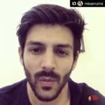 Kartik Aaryan Instagram - Happy Women's day ❤️️❤️️ #Repost @missmalini ・・・ Finally a monologue in our favour! 🤣 Thanks for the love @kartikaaryan 💖#WhyWomenWowUs