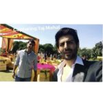 Kartik Aaryan Instagram - Capturing Taj 😎 Taj Mahal, Agra, India