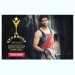 Kartik Aaryan Instagram - And the Award season kick starts on a good note. Thank you Stardust for the nomination 🏆 http://bit.ly/1XRPdsd