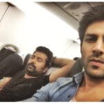 Kartik Aaryan Instagram - Team at work 💪🏻 #pyaarkapunchnama2 #baal #team #sleeping