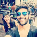 Kartik Aaryan Instagram - Miss you @sshivalika #brother #sister #superstars