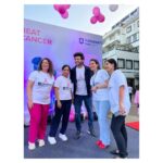 Kartik Aaryan Instagram - Breast Cancer Awareness 🎗 ‘Early Diagnosis Saves Lives’ Honoured to Flag off the Cyclothon for Breast Cancer Awareness ❤️🚴🏻‍♀️ Mumbai - मुंबई